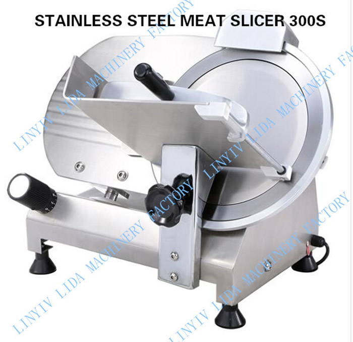 STAINLESS STEEL MEAT SLICER 300S